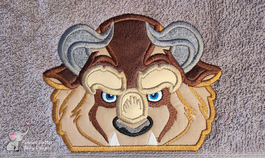 Castle Friends - Beast Hooded Towel