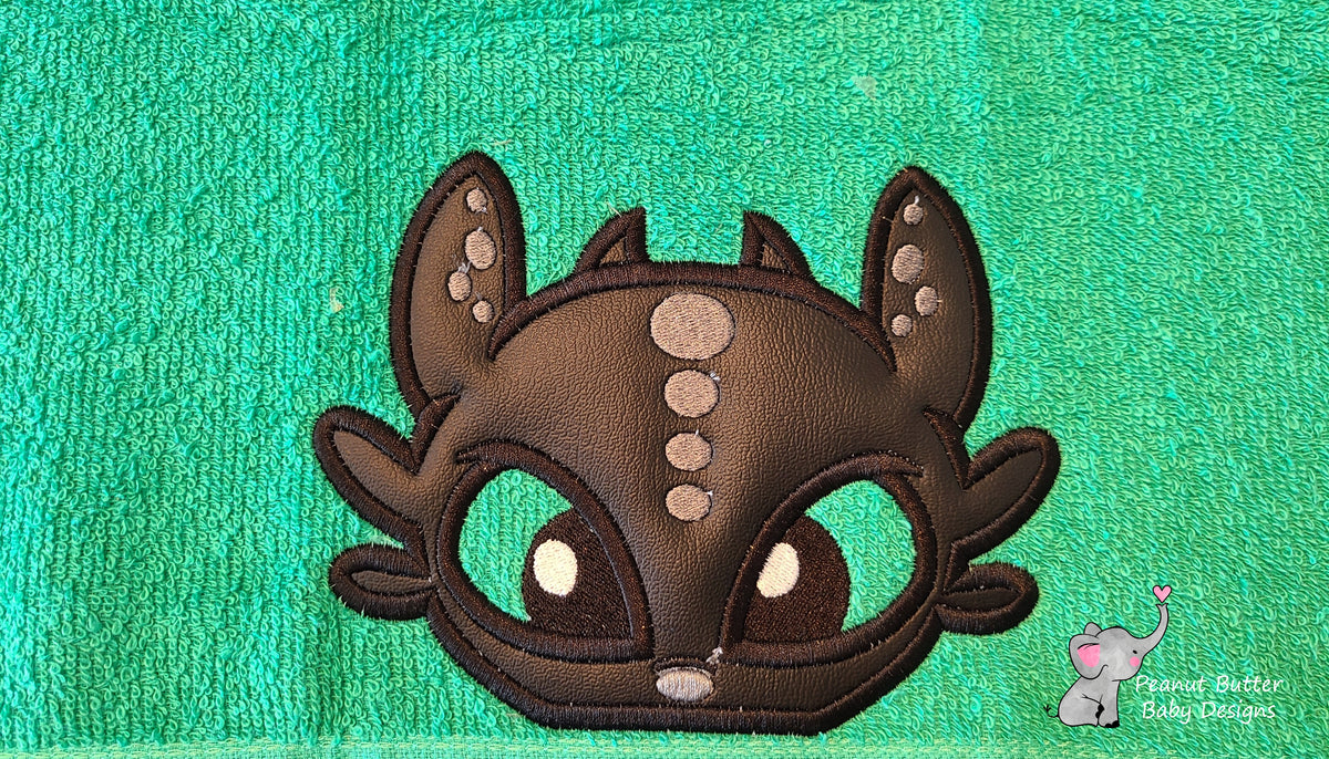 Dragon Friends - Night Dragon Hooded Towel