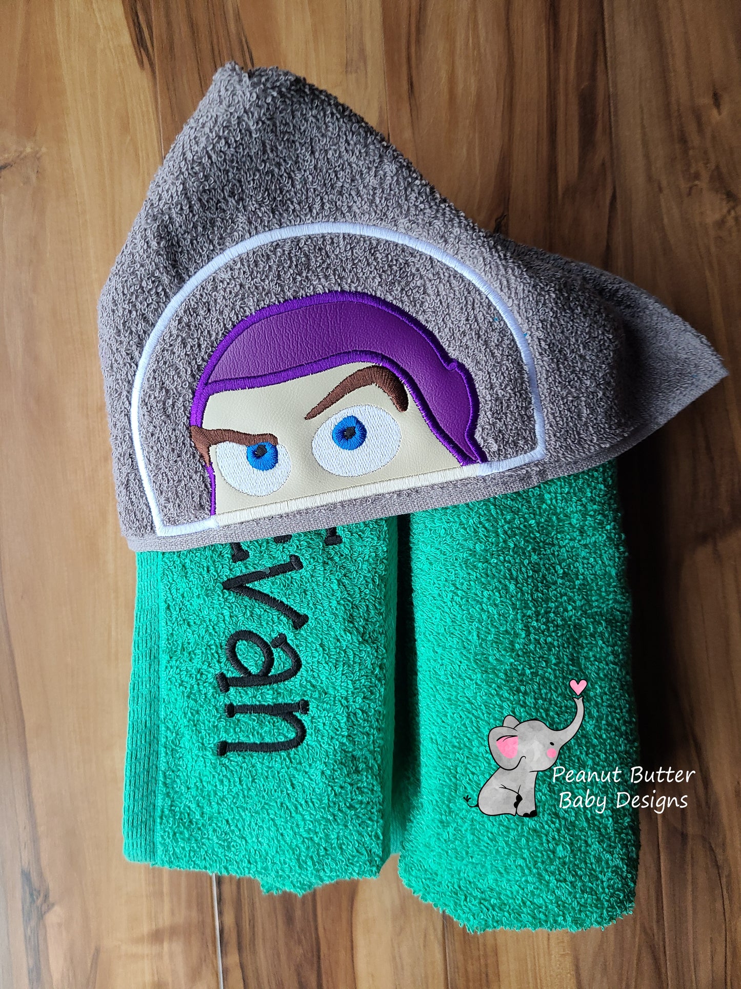 Toy Friends -- Space Ranger Hooded Towel