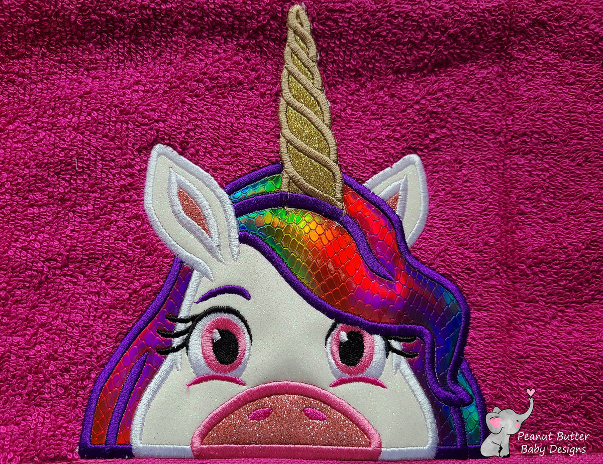 Unicorn Hooded Towel