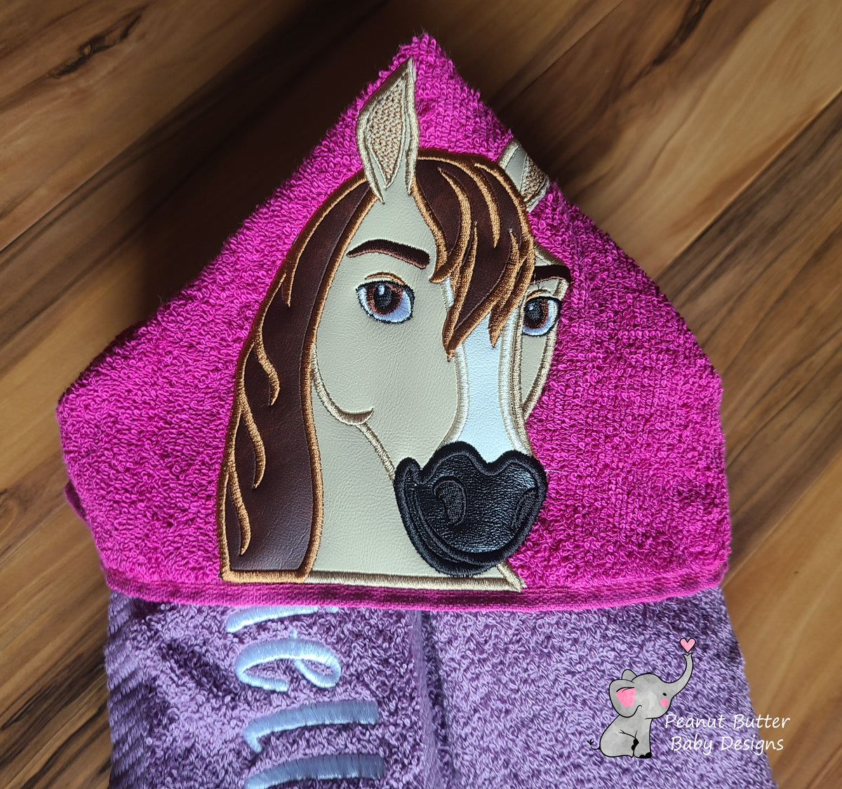 Horse Spirit #2 Hooded Towel