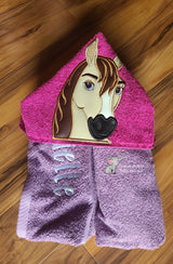 Horse Spirit #2 Hooded Towel