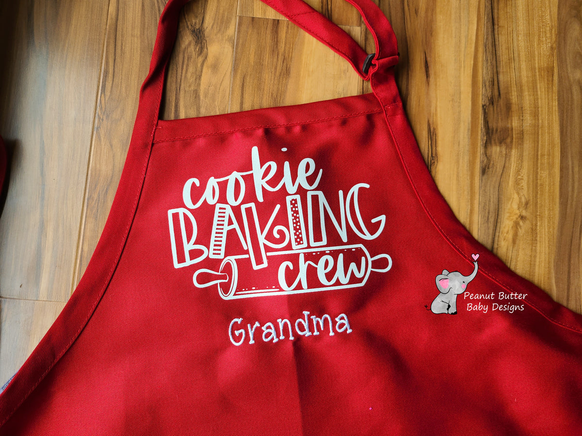 Cookie Baking Crew Apron