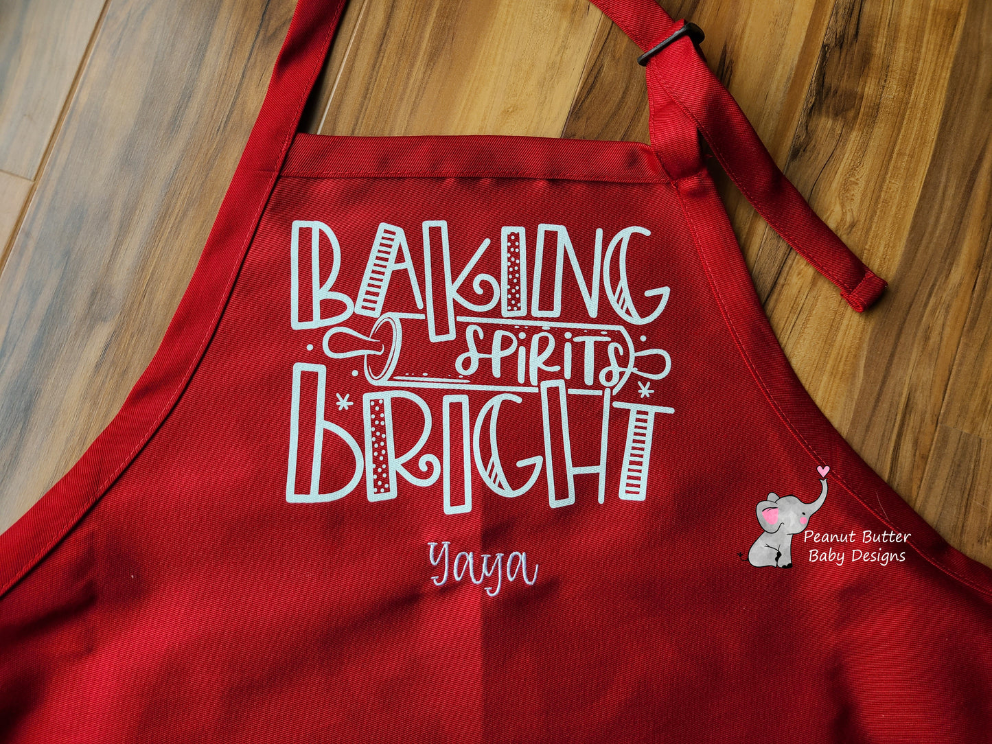 Baking Spirits Bright Apron
