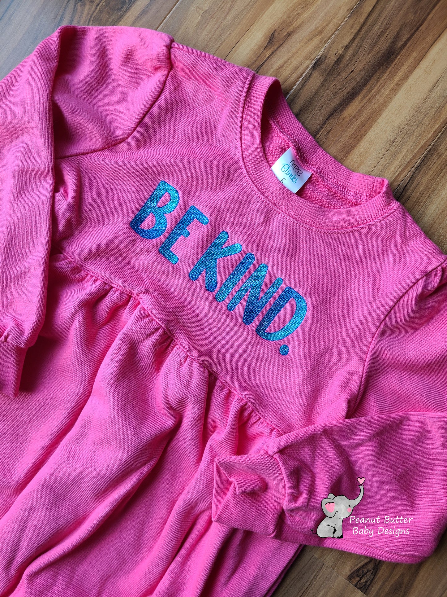 Be Kind. Tunic Sweatshirt