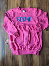 Be Kind. Tunic Sweatshirt