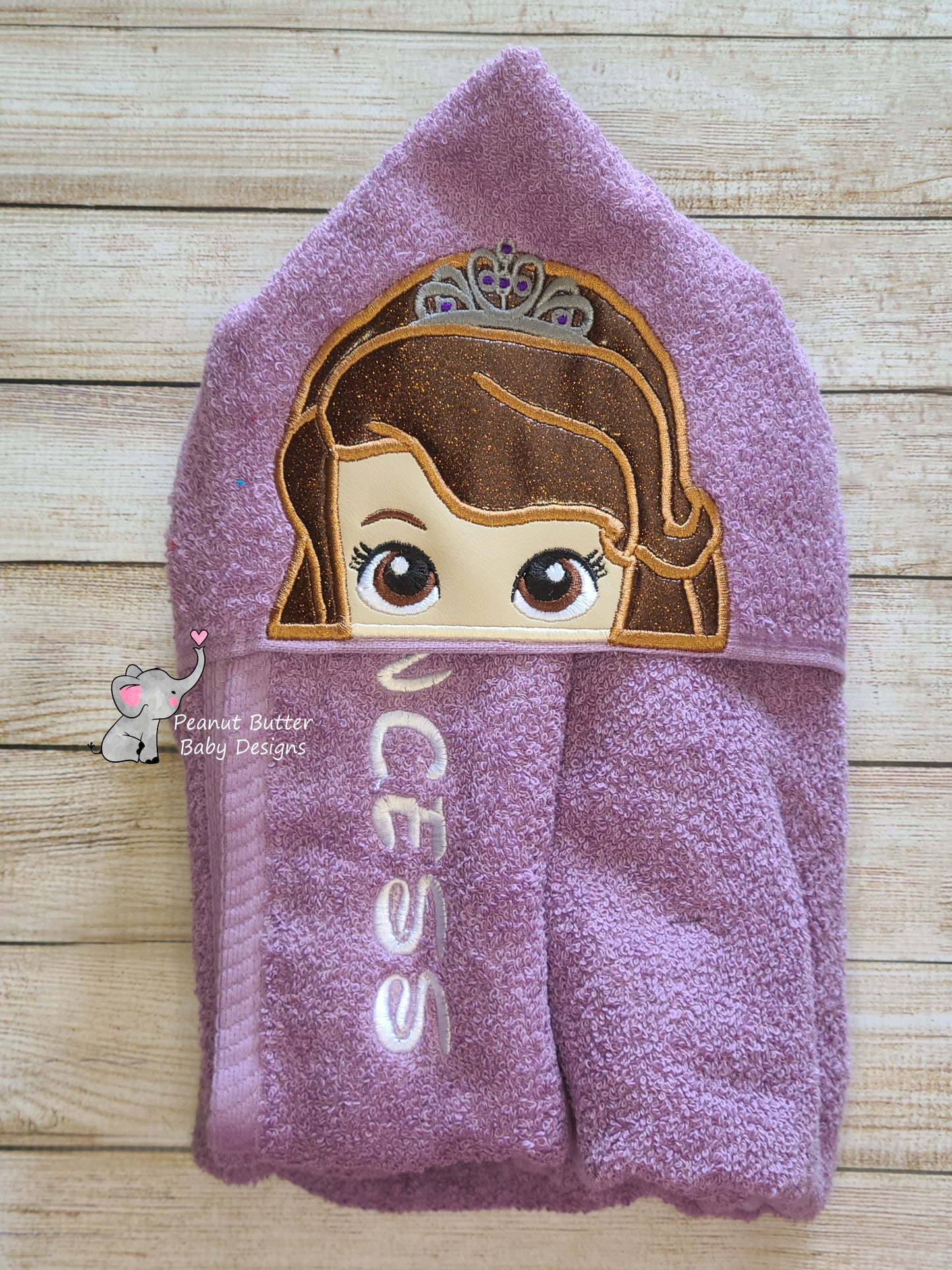 Amulet Princess Hooded Towel