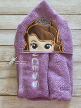 Amulet Princess Hooded Towel