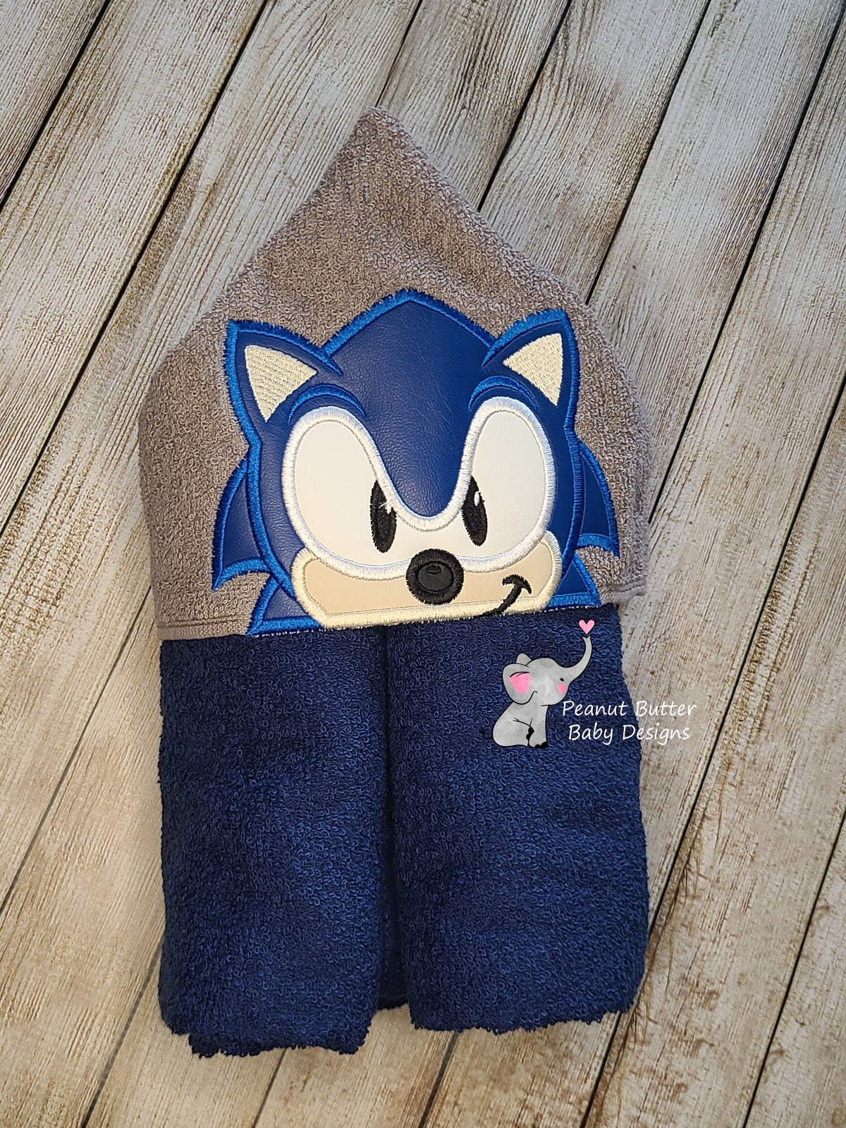 Gamer Hedgehog Hooded Towel