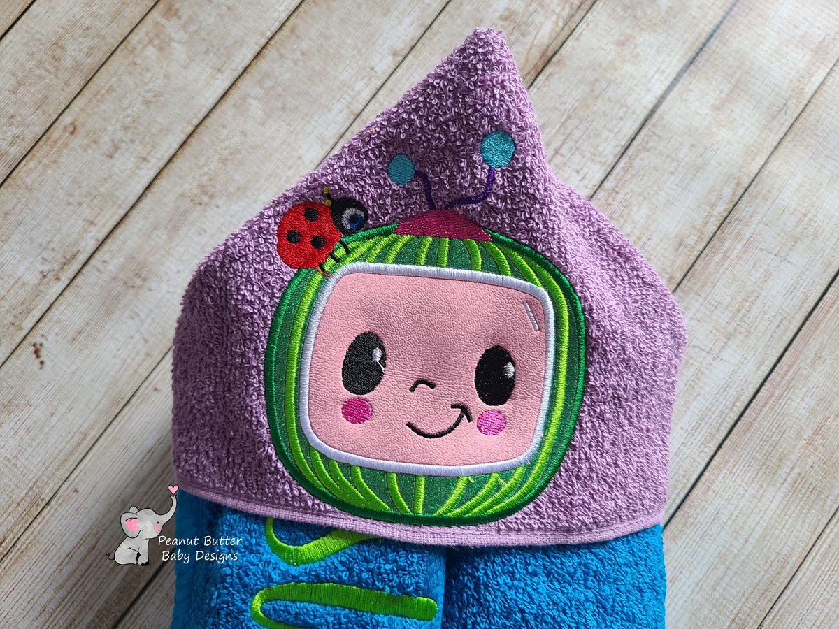 Coco Melon Hooded Towel