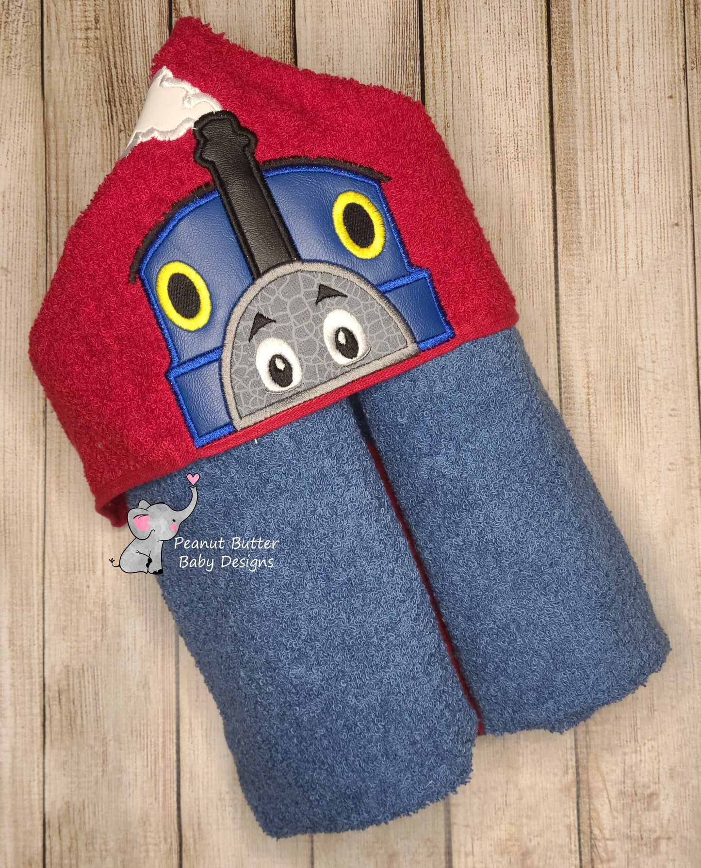 Train Hooded Towel