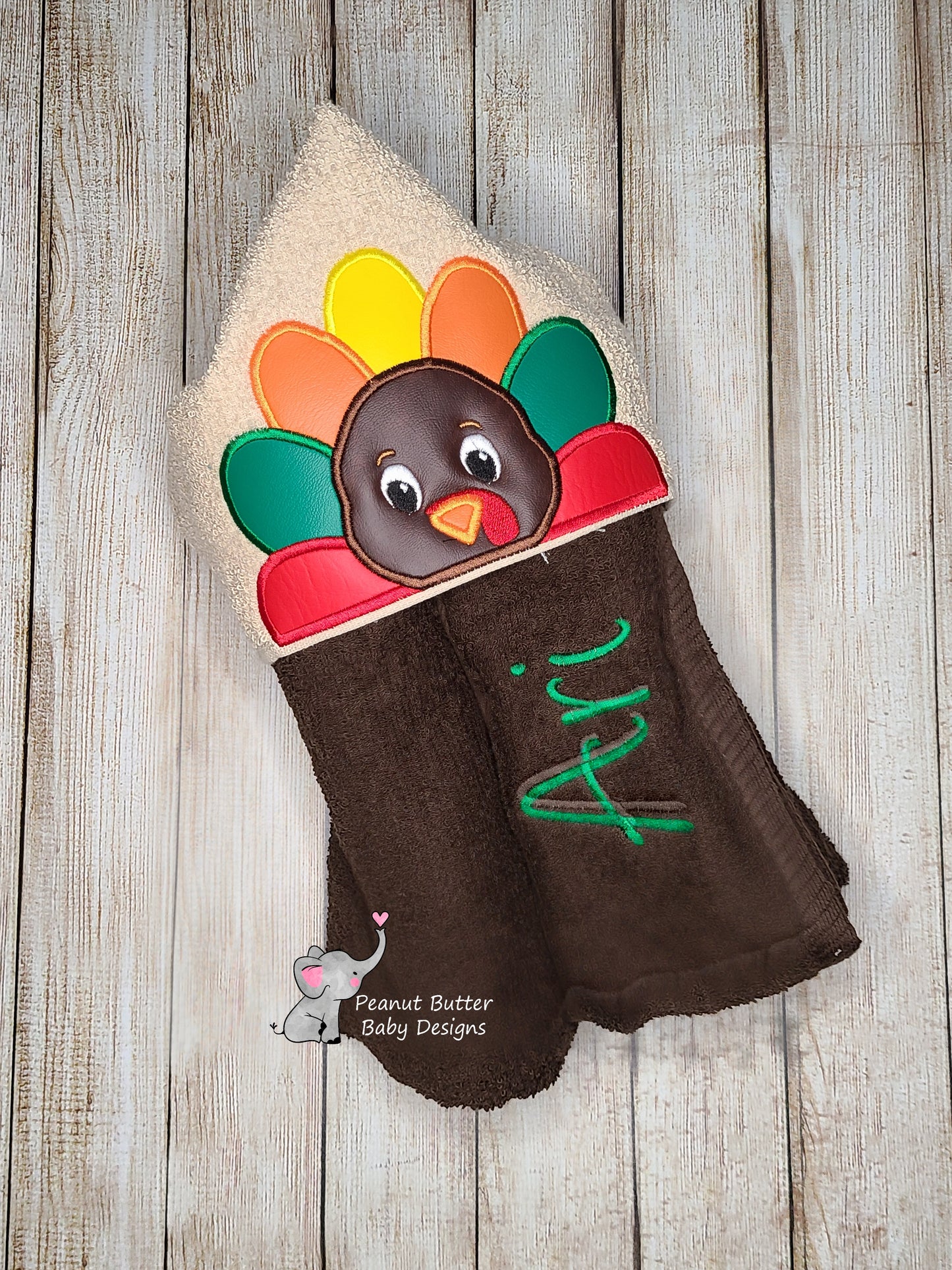 Turkey Hooded Towel