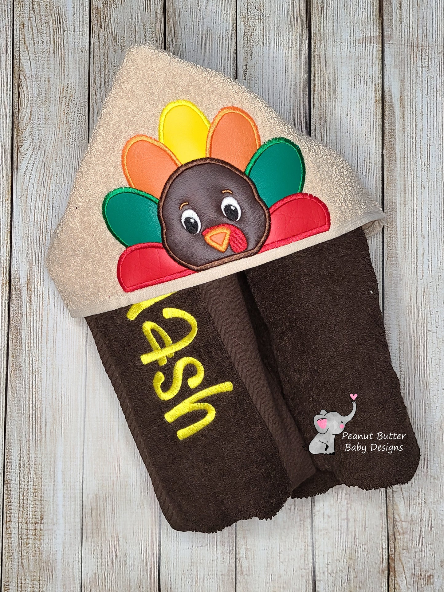Turkey Hooded Towel
