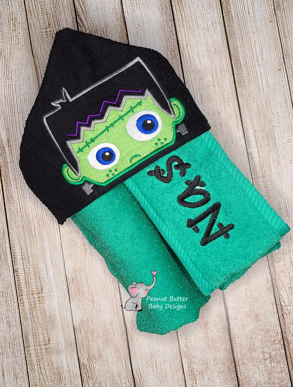 Frankenstein Hooded Towel