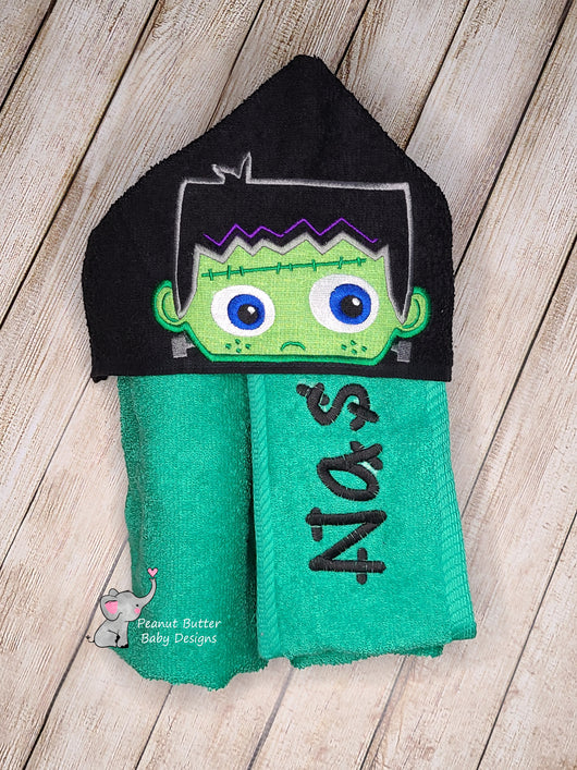 Frankenstein Hooded Towel