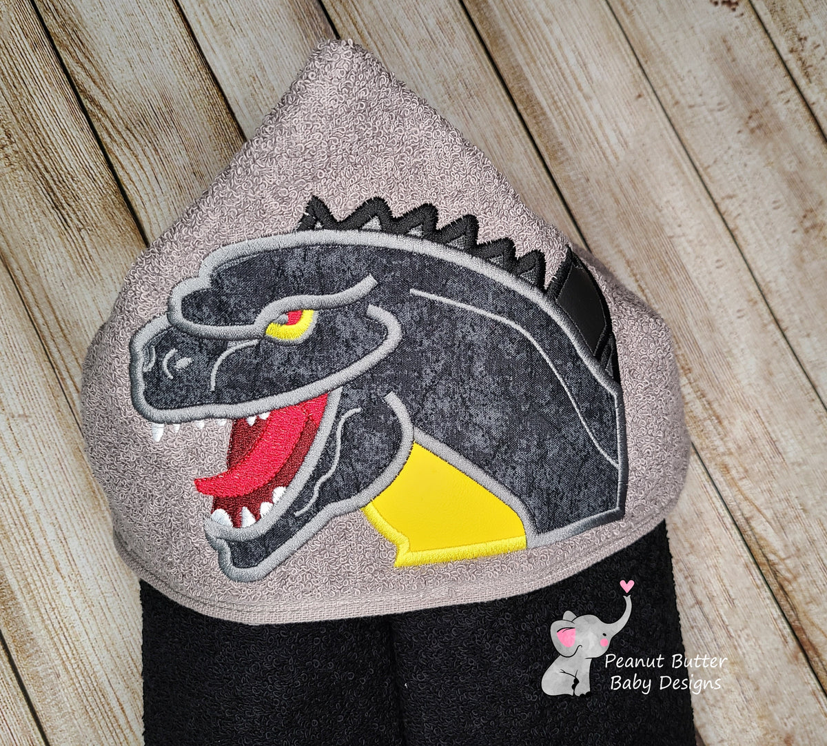 Godzilla Hooded Towel