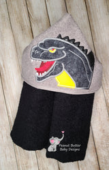Godzilla Hooded Towel