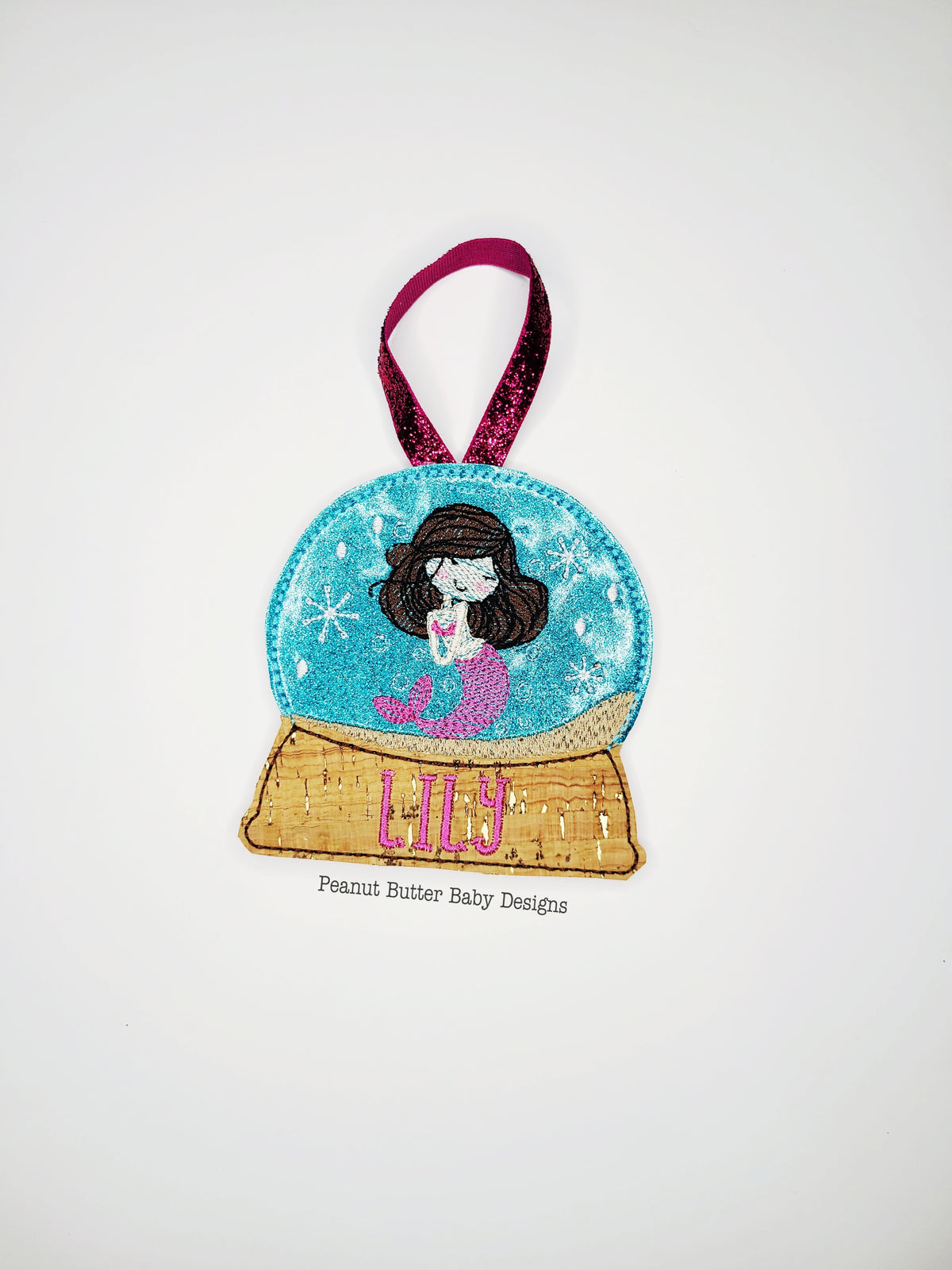 Mermaid Globe Ornament
