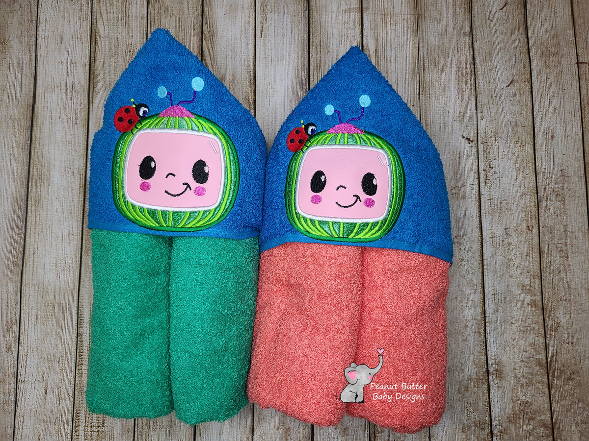 Coco Melon Hooded Towel