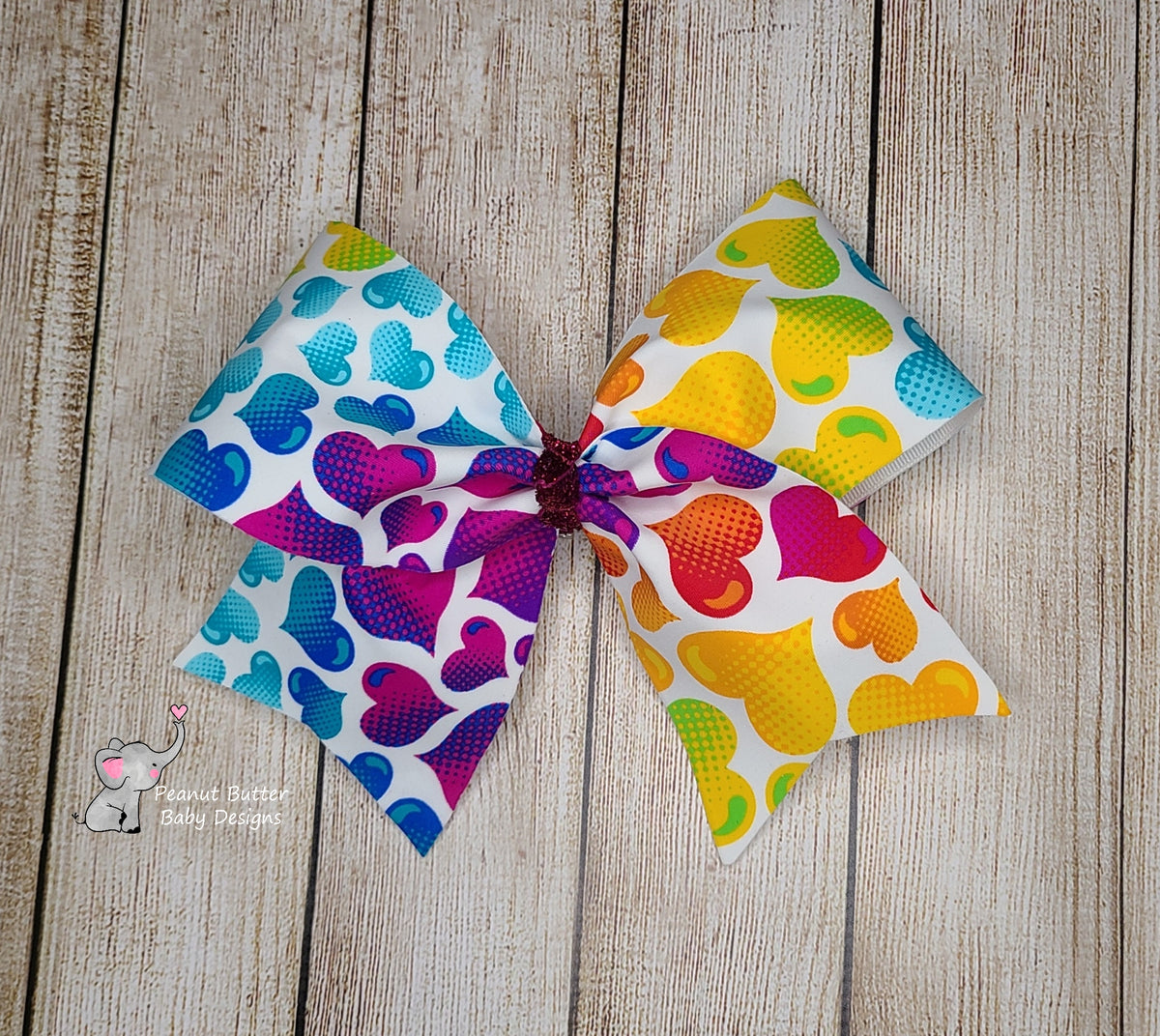 Rainbow Hearts Athleticwear