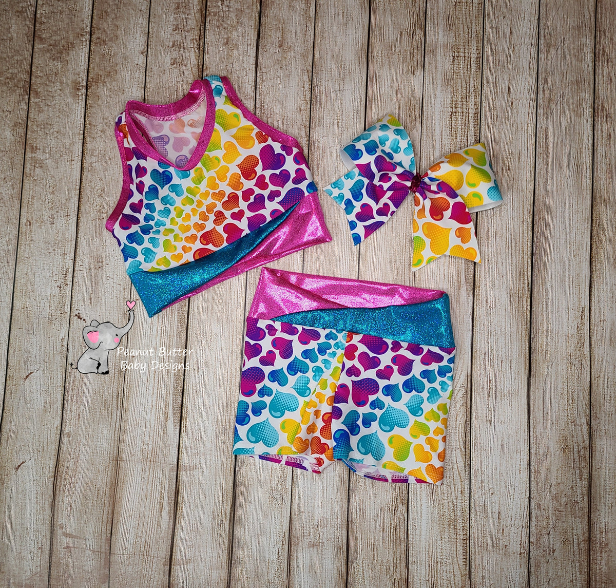 Crop Top & Shorts