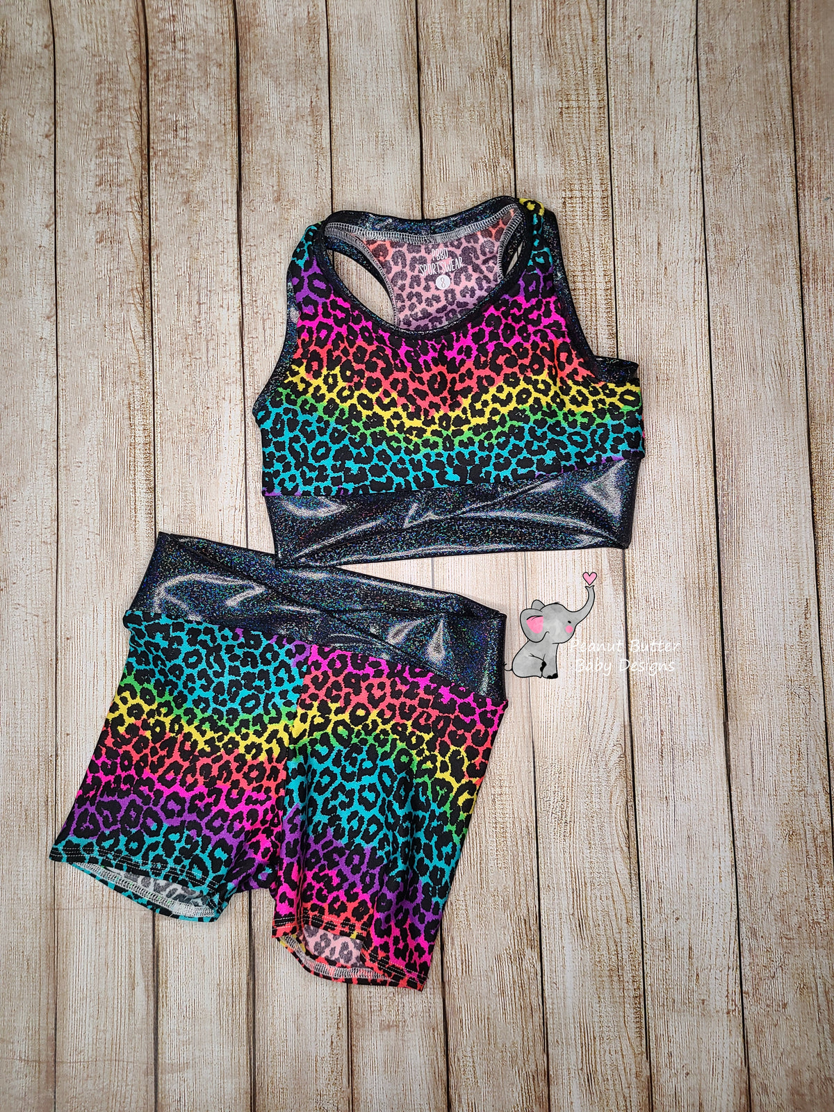 Rainbow Cheetah Athleticwear