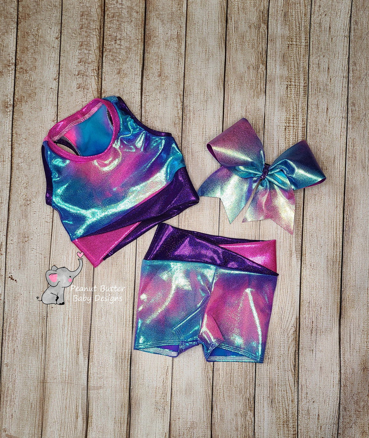 Crop Top & Shorts