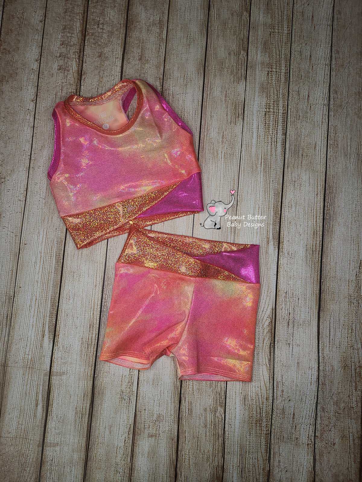 Pink/Orange Tie-Dye Athleticwear