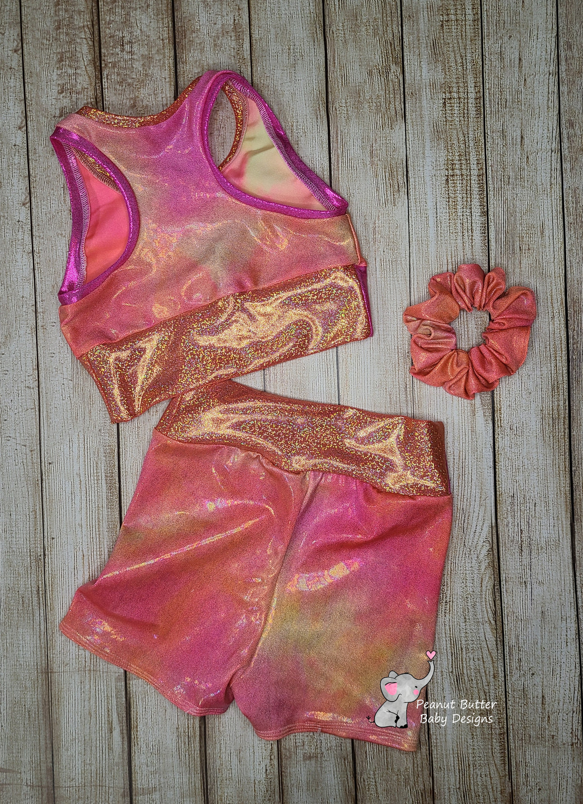 Pink/Orange Tie-Dye Athleticwear