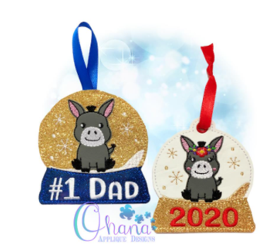 Stock Photo Globe Ornament