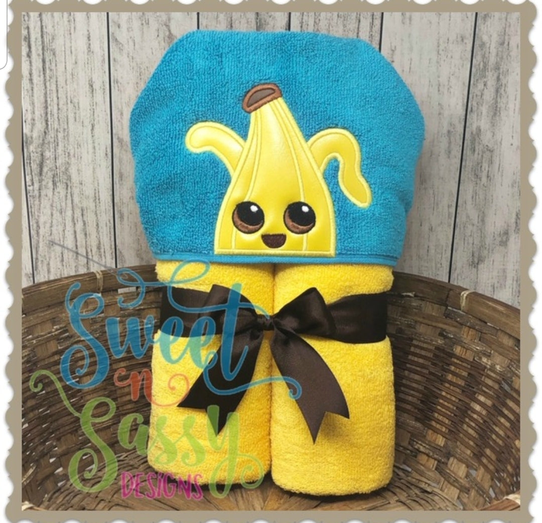 Fortnite Friends- Banana Hooded Towel