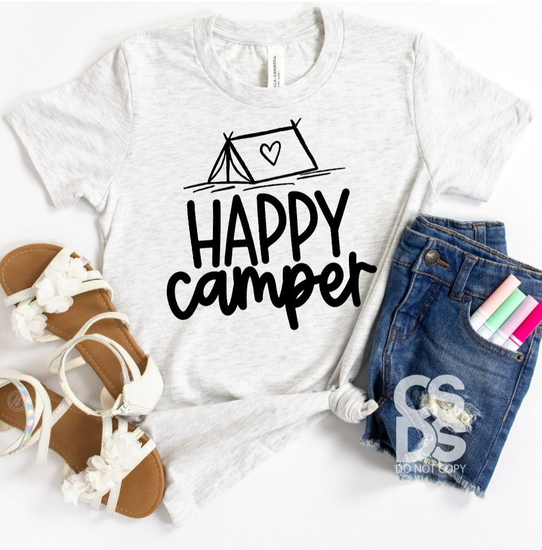 Happy Camper | Youth Screen Print