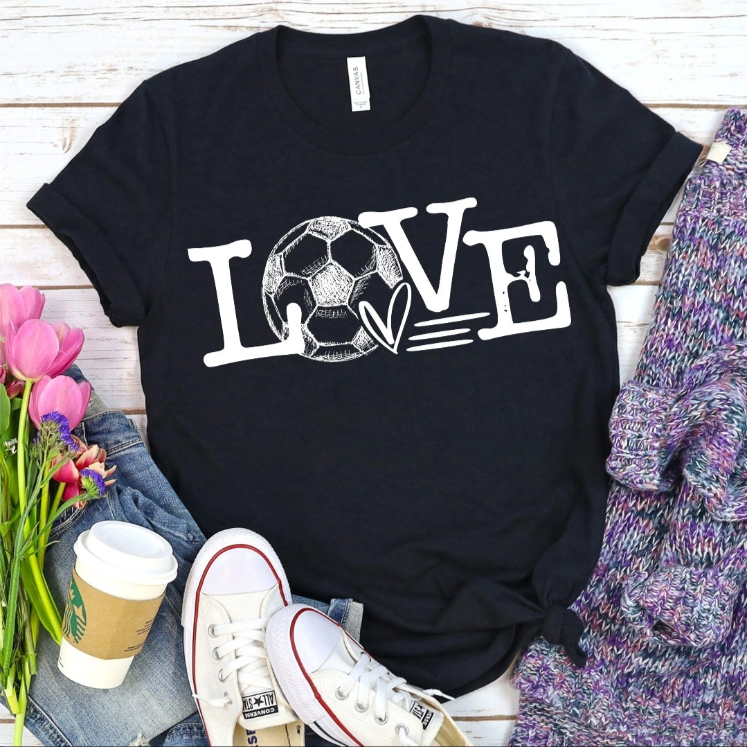 Love - Soccer | Adult | Screen Print