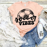 Soccer Vibes | Adult | Screen Print