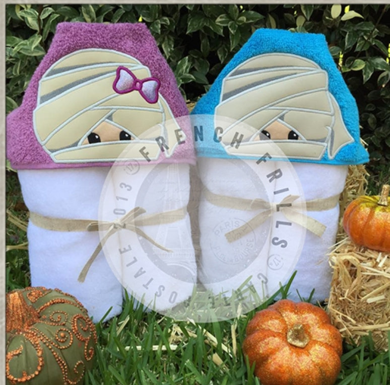 Mummy Boy Hooded Towel