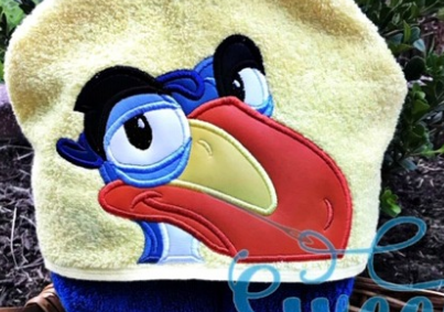 Pride Family - Servant Bird Hooded Towel