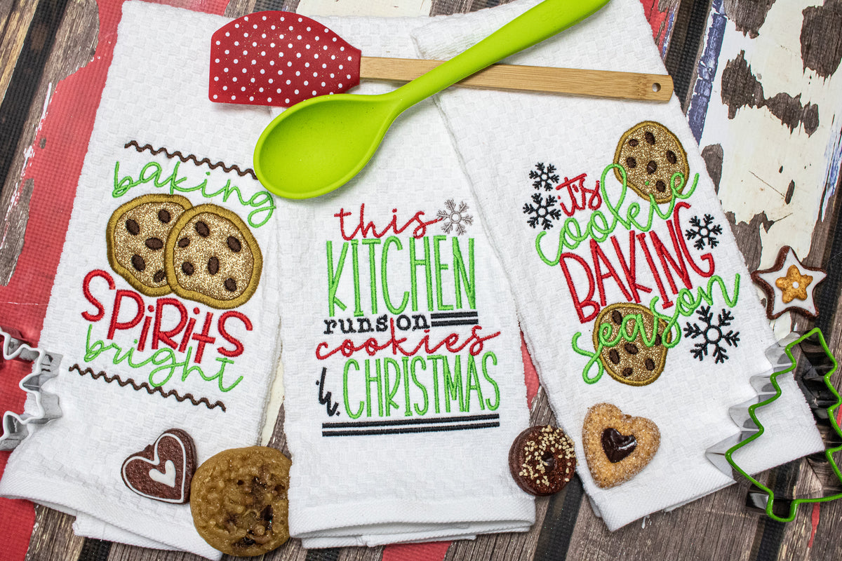 We wisk you a Merry Christmas | Kitchen Towels | Christmas