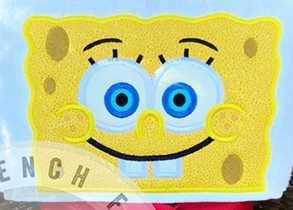 Star Pat Hooded Towel