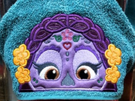 Super Skeleton Hooded Towel