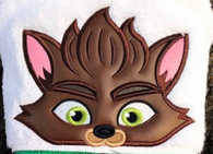 Super Werewolf Hooded Towel
