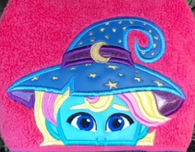 Super Witch Hooded Towel
