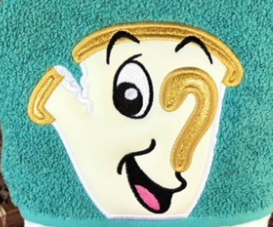 Castle Friends - Teacup Hooded Towel