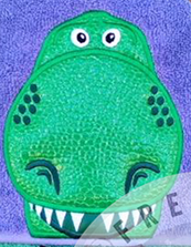 Toy Friends -- Toy Dino Hooded Towel