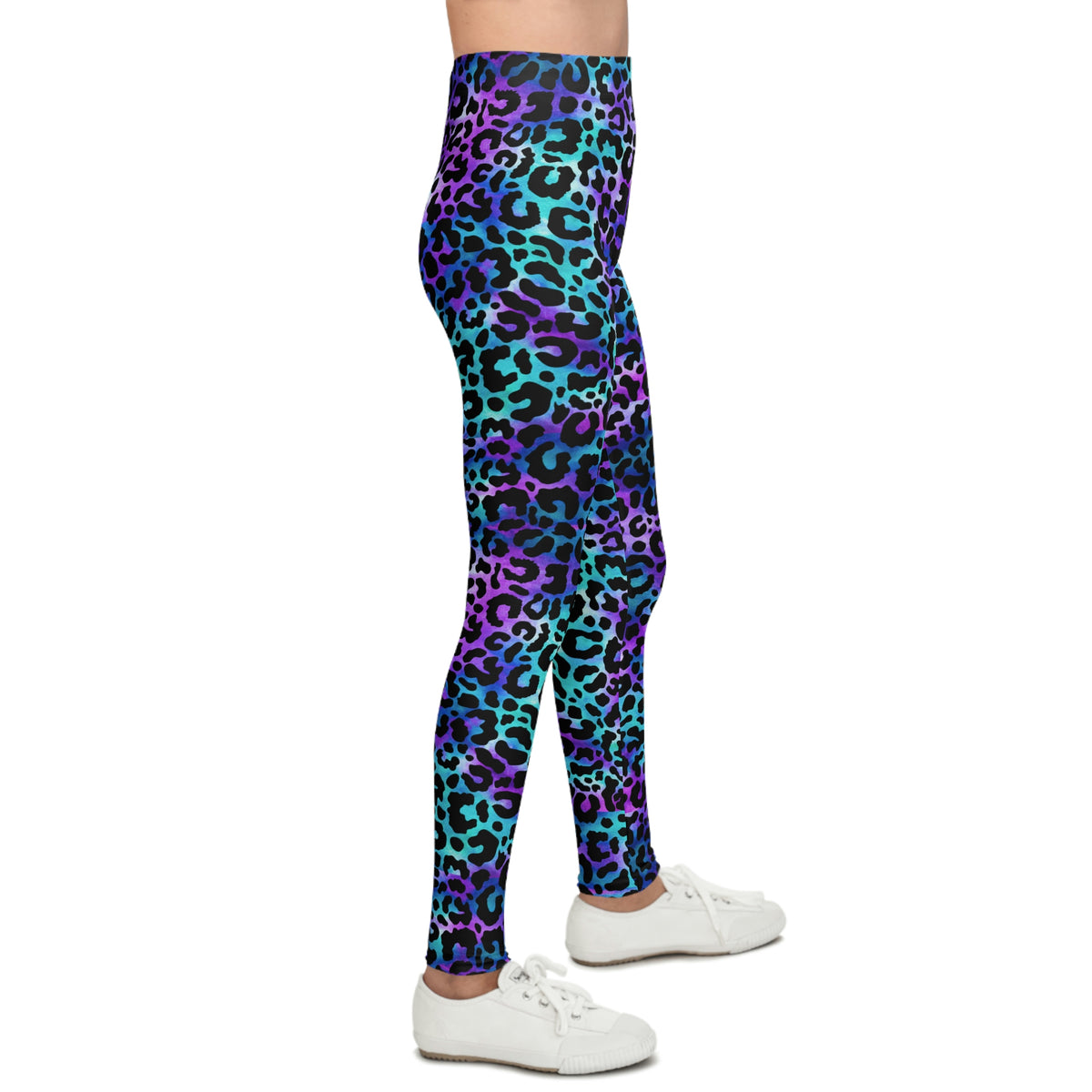 Cheetah Youth Leggings,  Cheetah Print Leggings, Leopard Print Leggings, Youth Leopard Print Leggins