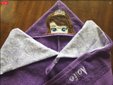 Baby Doll - Popcorn Doll Hooded Towel