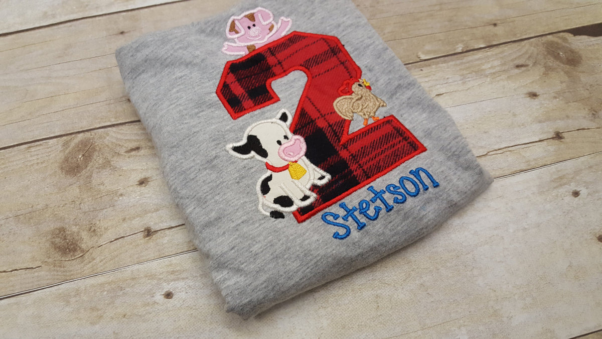 Farm Birthday Shirt