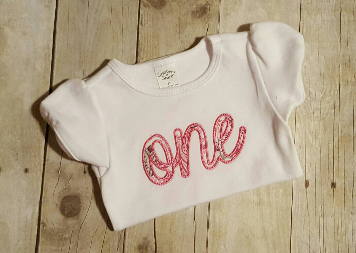 Number Birthday Shirt--Custom