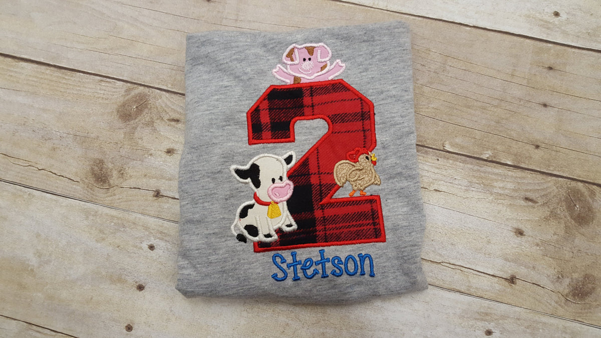 Farm Birthday Shirt