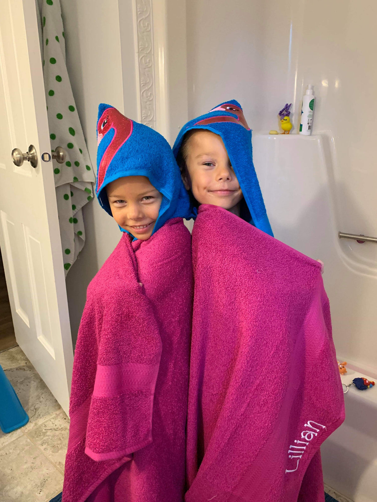 Arlo Dinosaur Hooded Towel
