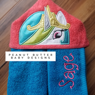 Pony Friends - Princess Pony Hooded Towel